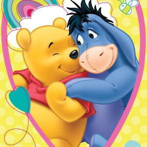 Jerry Fabrics Bavlněná froté osuška 70x140 cm - Medvídek Pú "Smile"