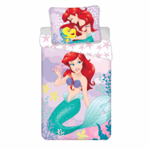 Jerry Fabrics Bavlněné povlečení 140x200 + 70x90 cm - Ariel "Pink"