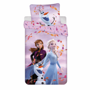 Jerry Fabrics Bavlněné povlečení 140x200 + 70x90 cm - Frozen 2 "Sky"