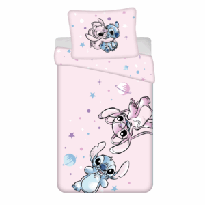 Jerry Fabrics Bavlněné povlečení 140x200 + 70x90 cm - Lilo and Stitch "Universe"