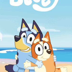 Jerry Fabrics Deka fleecová 100x150 cm - Bluey