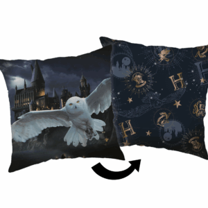 Jerry Fabrics Dekorační polštářek 40x40 cm - Harry Potter "Hogwarts"
