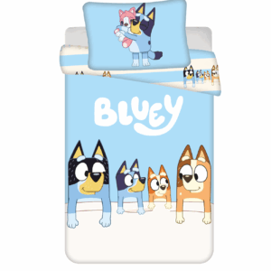 Jerry Fabrics Povlečení do postýlky 100x135 + 40x60 cm - Bluey