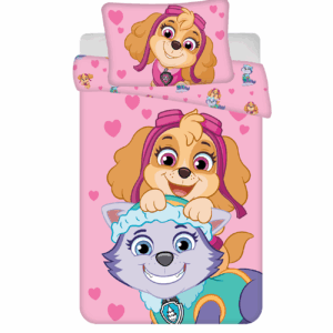 Jerry Fabrics Povlečení do postýlky 100x135 + 40x60 cm - Tlapková patrola "PP526"