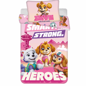 Jerry Fabrics Povlečení do postýlky 100x135 + 40x60 cm - Tlapková patrola "PP558"