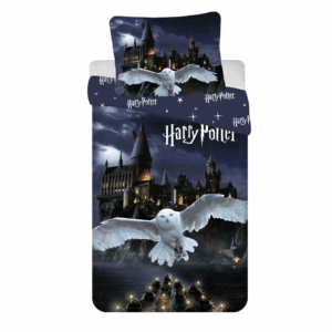 Jerry Fabrics Povlečení z mikrovlákna 140x200 + 70x90 cm - Harry Potter "Hogwarts Night"