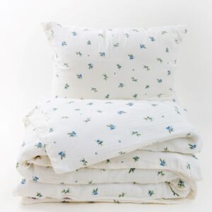 Matex Mušelínové povlečení 140x200 + 70x90 cm - Borůvky