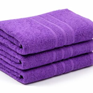 Profod Bavlněná froté osuška COMFORT 70x140 cm - Fialová