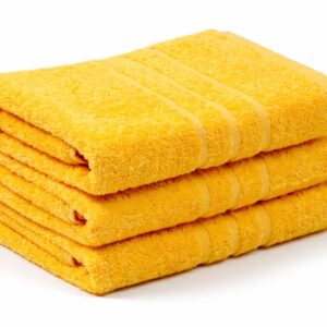 Profod Bavlněná froté osuška COMFORT 70x140 cm - Žlutá