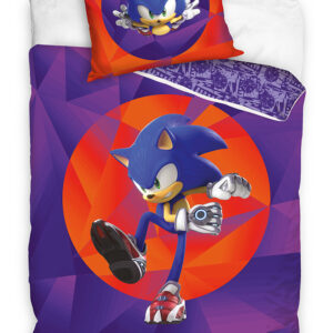 TipTrade Bavlněné povlečení 140x200 + 70x90 cm - Ježek Sonic Prime