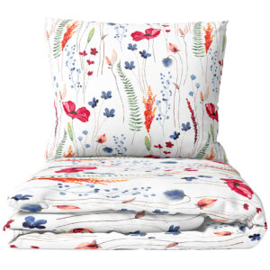 TipTrade Bavlněné povlečení 140x200 + 70x90 cm - Rozkvetlá louka