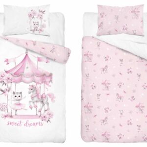 Detexpol Povlečení do postýlky 100x135 + 40x60 cm - Sladké sny