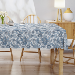 Detexpol Ubrus 110x160 cm - Modré květy