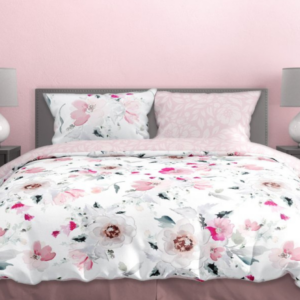 FARO Bavlněné saténové povlečení 140x200 + 70x90 cm - Milagro Verde 003