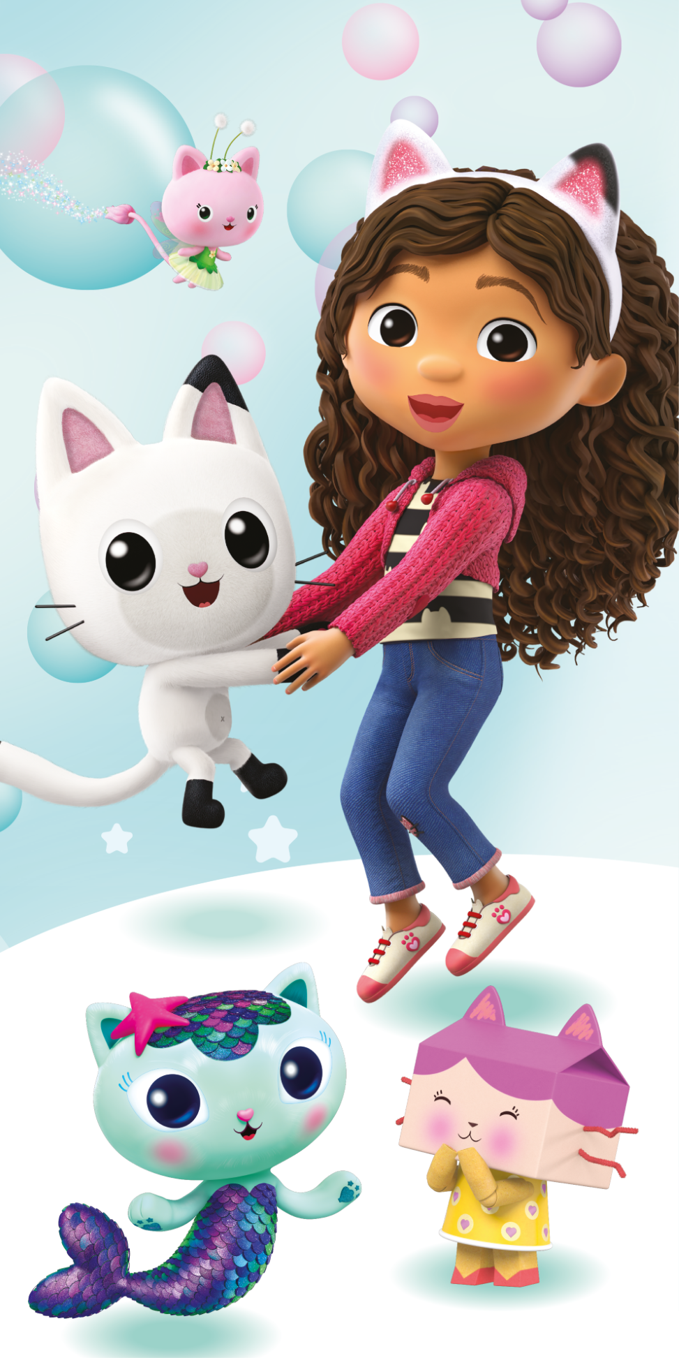 Jerry Fabrics Bavlněná froté osuška 70x140 cm - Gabby's Dollhouse 01