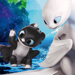 Jerry Fabrics Bavlněná froté osuška 70x140 cm - Jak vycvičit draka 3