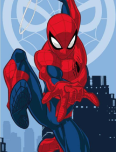 Jerry Fabrics Bavlněná froté osuška 70x140 cm -  Spider-man "Jump 03"