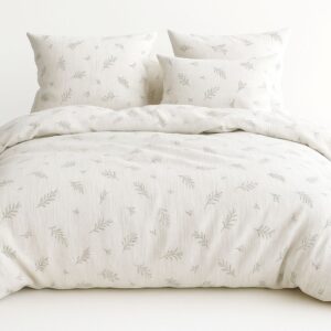 Matex Mušelínové povlečení 140x200 + 70x90 cm - Nature