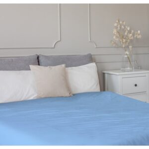 TipTrade Prostěradlo Jersey MAKO 220x200 cm - Středně modré