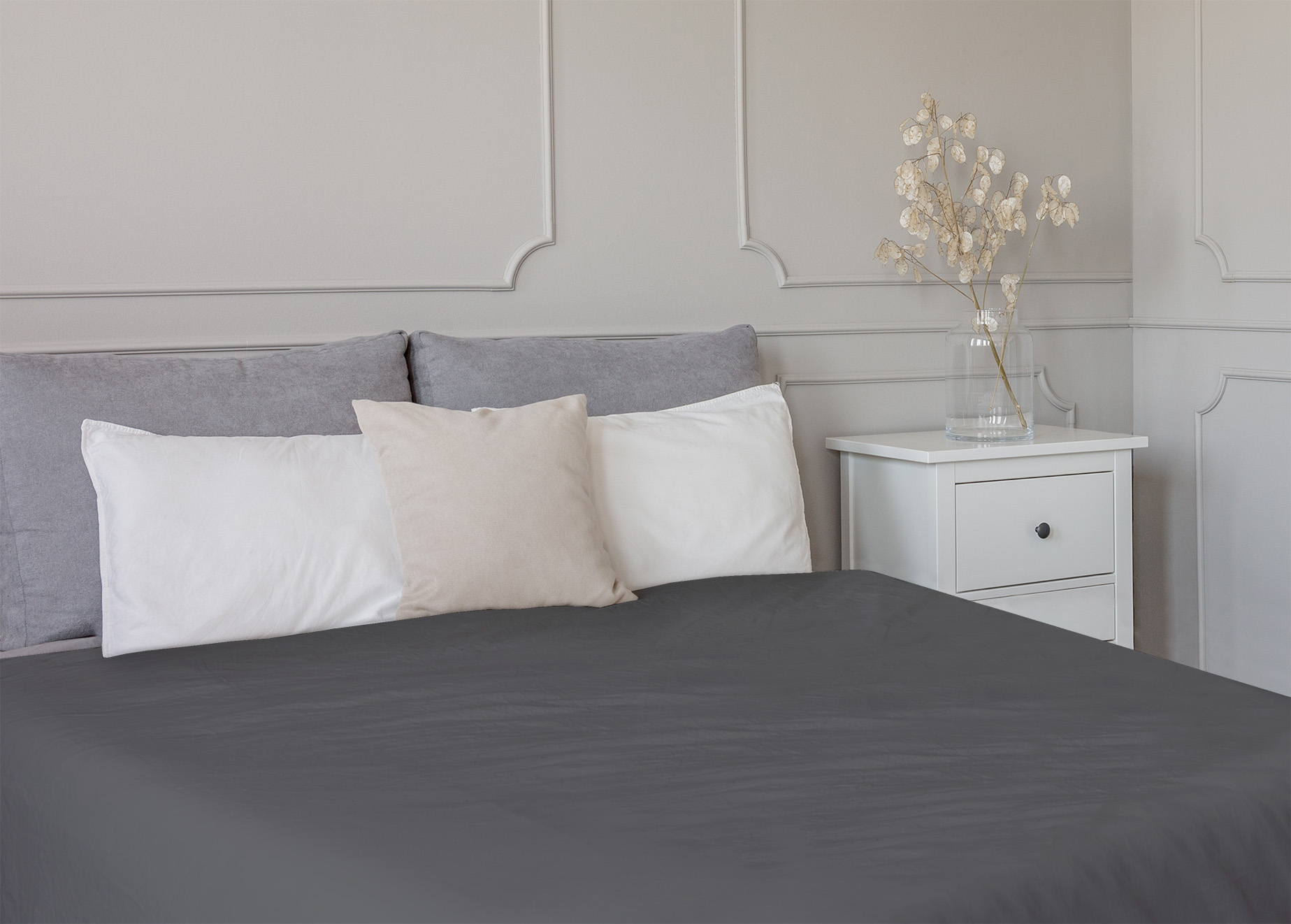 TipTrade Prostěradlo Jersey MAKO 90x200 cm - Černé