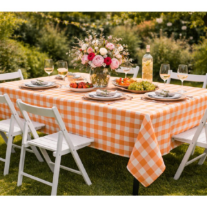 Bavlněný ubrus 150x250 cm WOW Spring - Spring Apricot