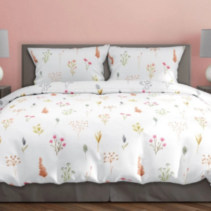 FARO Bavlněné saténové povlečení 140x200 + 70x90 cm - Milagro Verde 022