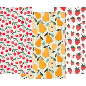 FARO Sada utěrek 3 ks 40x60 cm - Ovoce