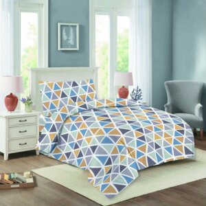 Jahu Bavlněné povlečení 140x200 + 70x90 cm - Triangulo