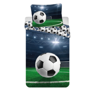 Jerry Fabrics Bavlněné povlečení 140x200 + 70x90 cm - Fotbalový stadion