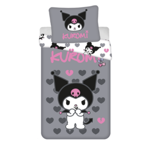 Jerry Fabrics Bavlněné povlečení 140x200 + 70x90 cm - Kuromi