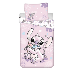 Jerry Fabrics Bavlněné povlečení 140x200 + 70x90 cm - Lilo and Stitch "Ice Cream"