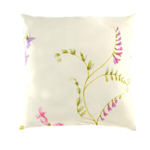 Kvalitex Bavlněný povlak na polštářek 40x40 cm - DELUX BOTANICA smetanová