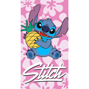 Carbotex Bavlněný froté ručníček 30x50 cm - Lilo a Stitch mazlík ananas