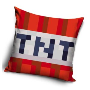 Carbotex Povlak na polštářek 40x40 cm - Minecraft "TNT Block"