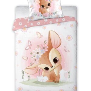 FARO Povlečení do postýlky 100x135 + 40x60 cm - Srnka 003