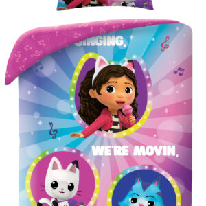 Halantex Povlečení z mikrovlákna 140x200 + 70x90 cm - Gabby's Dollhouse  "We´re Moving"