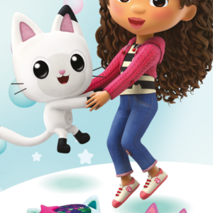 Jerry Fabrics Bavlněná froté osuška 70x140 cm - Gabby's Dollhouse 01