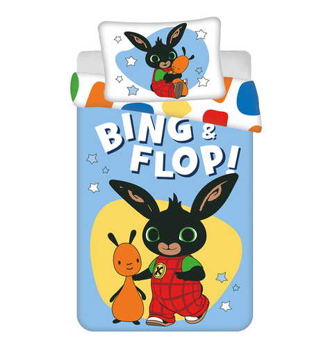 Jerry Fabrics Povlečení do postýlky 100x135 + 40x60 cm - Bing "Flop"