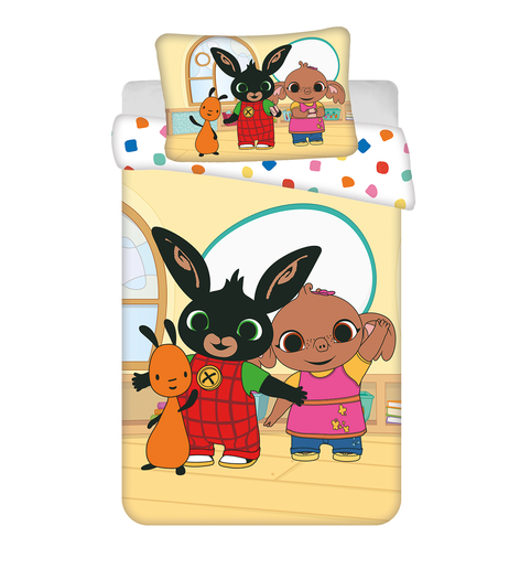 Jerry Fabrics Povlečení do postýlky 100x135 + 40x60 cm - Bing "Playroom"