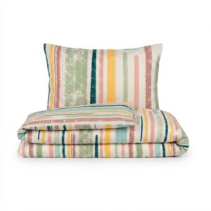 Kvalitex Bavlněné povlečení 140x200 + 70x90 cm - Happy