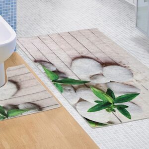 Kvalitex Dvoudílná koupelnová předložka 60x100 + 60x50 cm - Jadran 3D