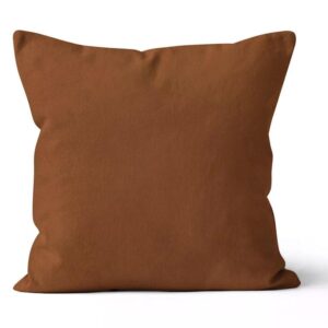 TipTrade Mikroplyšový povlak na polštář 40x40 cm - Hnědá