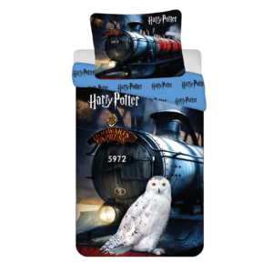 Jerry Fabrics Bavlněné povlečení 140x200 + 70x90 cm - Harry Potter "Hogwarts Express"