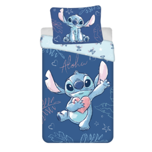 Jerry Fabrics Bavlněné povlečení 140x200 + 70x90 cm - Lilo a Stitch "Aloha"