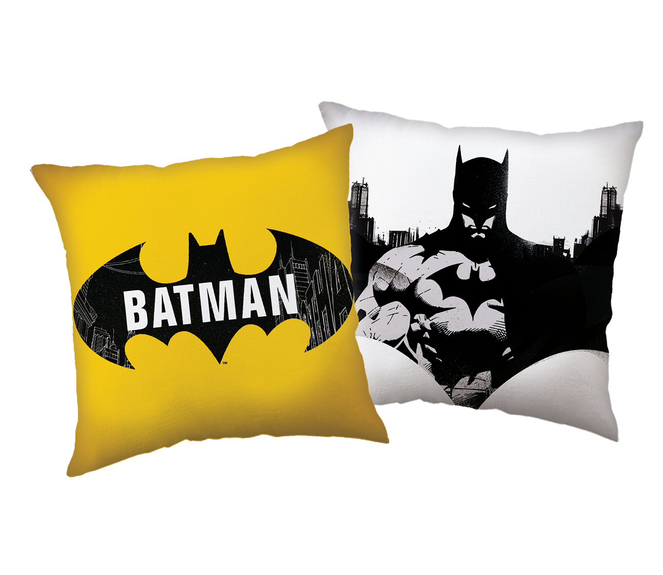 Jerry Fabrics Dekorační polštářek 40x40 cm - Batman "The Emblem"
