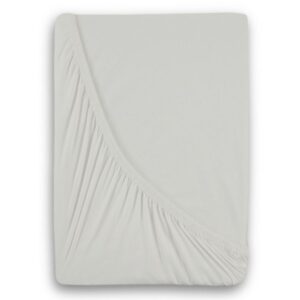 Kvalitex Luxusní bavlněné JERSEY prostěradlo s lycrou 90x200 cm - bílá