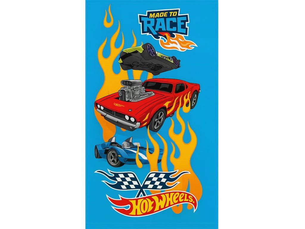 TipTrade Bavlněný froté ručníček 30x50 cm - Hot Wheels "Draci silnic"