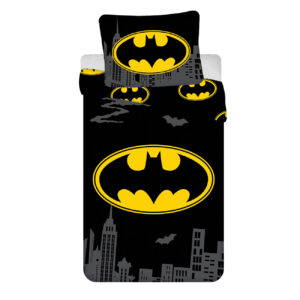 Jerry Fabrics Bavlněné povlečení 140x200 + 70x90 cm - Batman "The Emblem"