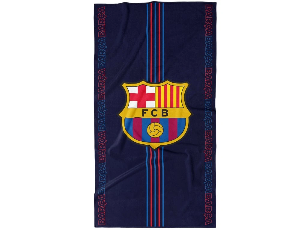 TipTrade Bavlněná froté osuška 70x140 cm - Barcelona Racing