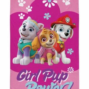 Detexpol Bavlněný froté ručníček 30x50 cm - Tlapková patrola "Girl Pup Power"